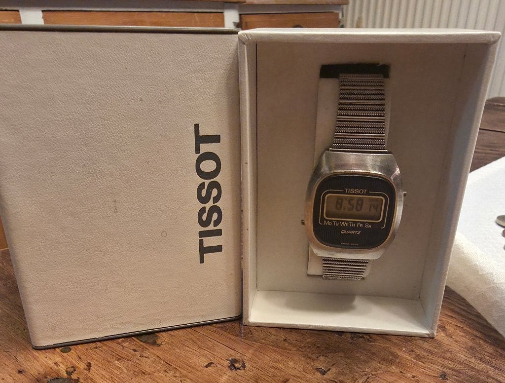 Tissot-horloge, Handtassen en Accessoires, Staal, Met bandje, Tissot, Polshorloge