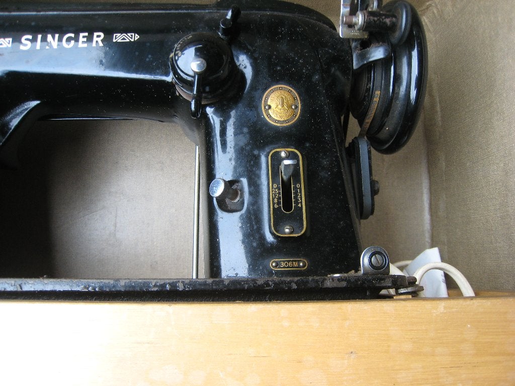 Singer 306M naaimachine, Hobby en Vrije tijd, Ophalen, Gebruikt, Naaimachine, Singer