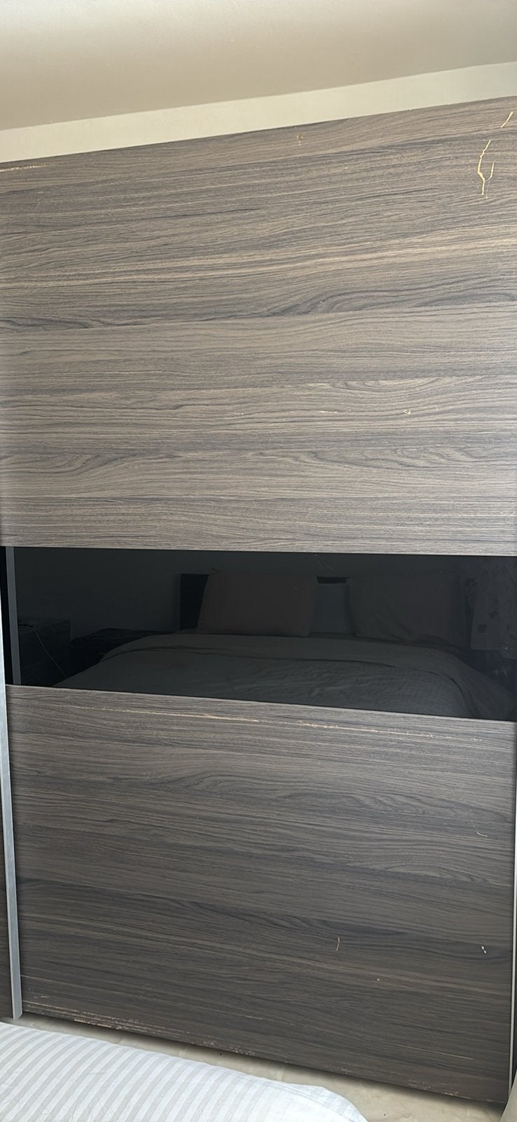 Slaapkamer, Ophalen, Gebruikt, Bruin, Tweepersoons