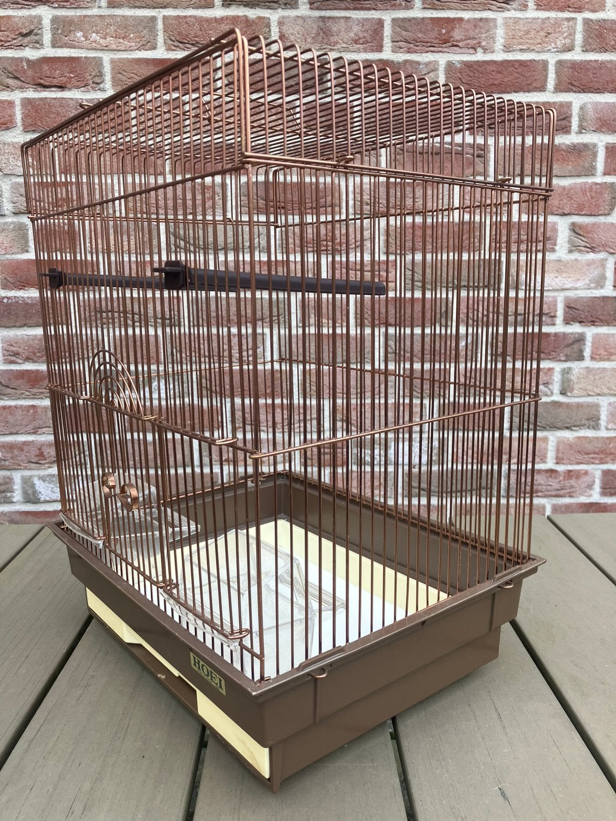 NIEUWE ANTIEKE VOGELKOOI HOEI JAPAN NU 50 EURO, Enlèvement, Neuf, Autres matériaux, Cage à oiseaux