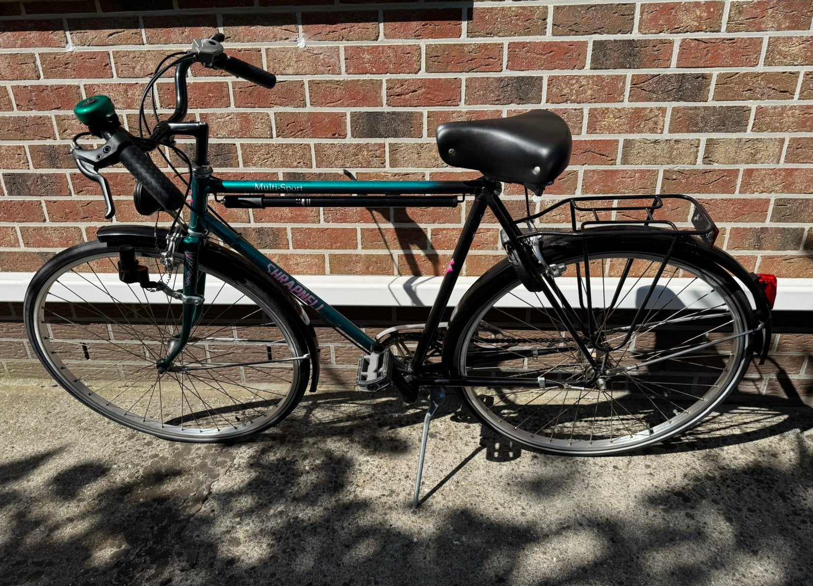 Herenfiets Shrapnell Multi-Sport in goede staat, Fietsen en Brommers, Fietsen | Heren | Herenfietsen, Versnellingen, Ophalen