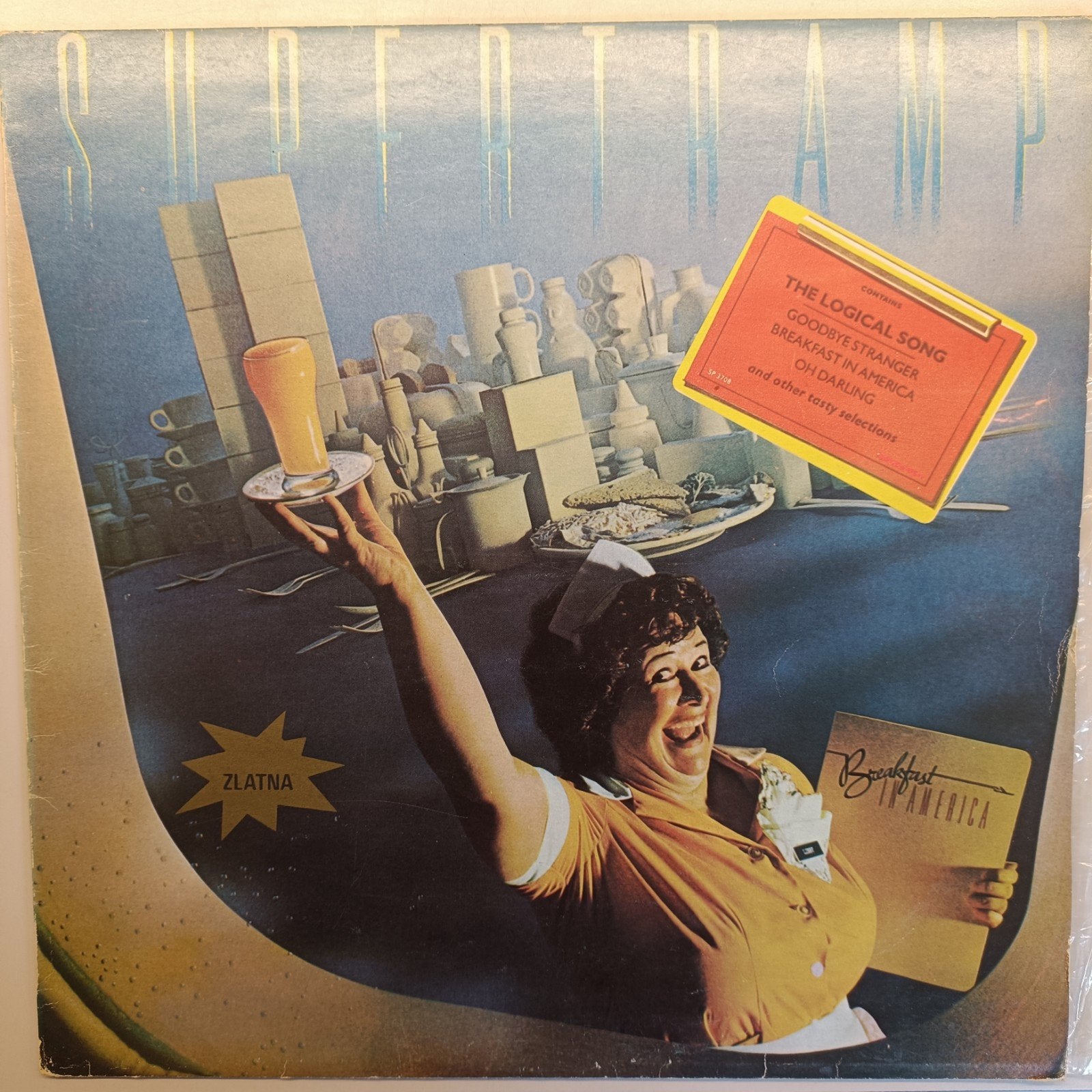Lp Supertramp - Breakfast In America, Ophalen of Verzenden, LP