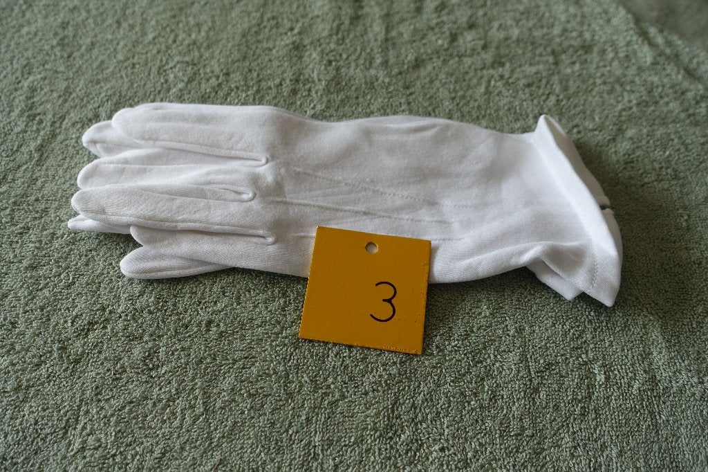 ABL #99 – WITTE HANDSCHOENEN #3, Verzamelen, Ophalen of Verzenden, Kleding of Schoenen