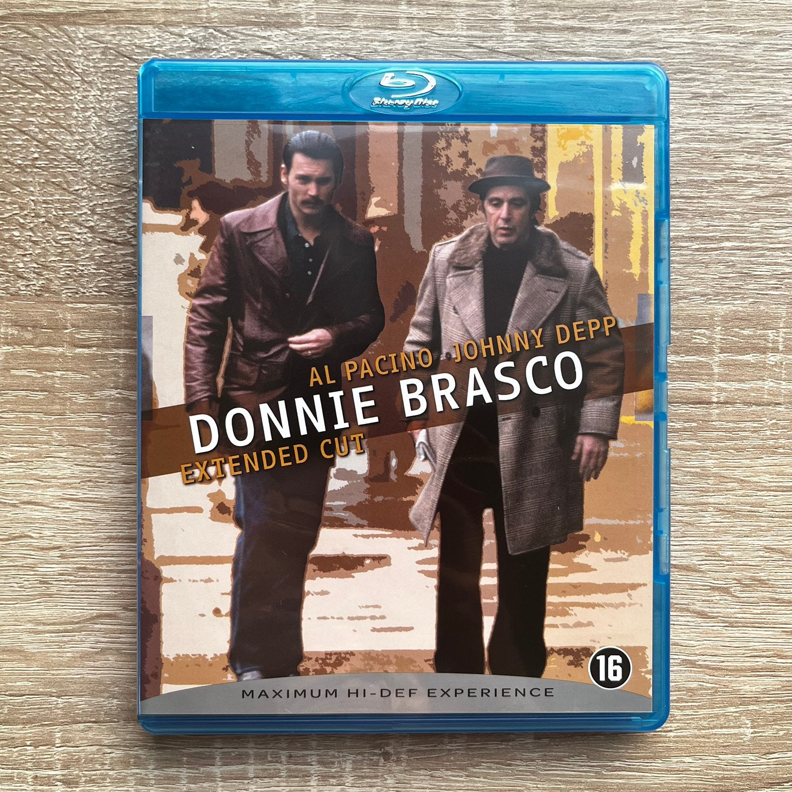 Donnie Brasco Extended Cut Blu-ray, Cd's en Dvd's, Blu-ray, Ophalen of Verzenden, Zo goed als nieuw, Audio, Blu-ray