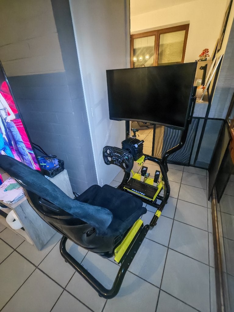 Pro simracing setup, Fanatec DD Pro + Formula 2.5 wheel + .., Enlèvement, Comme neuf, PlayStation 5