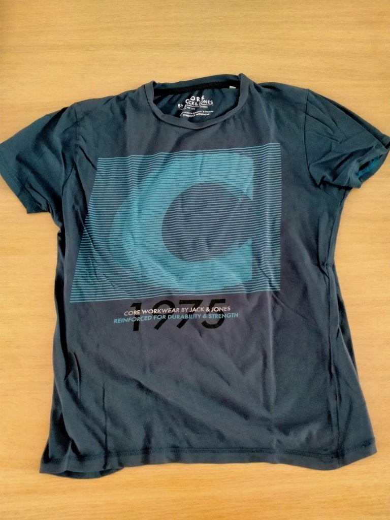 T-shirt bleu Jack&Jones taille M, Enlèvement, Bleu, Taille 48/50 (M), Jack Jones