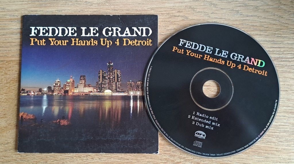 Fedde Le Grand - Put Your Hands Up 4 Detroit, Cd's en Dvd's, Cd Singles, Gebruikt, Eerste persing, Ophalen of Verzenden, Dance en House