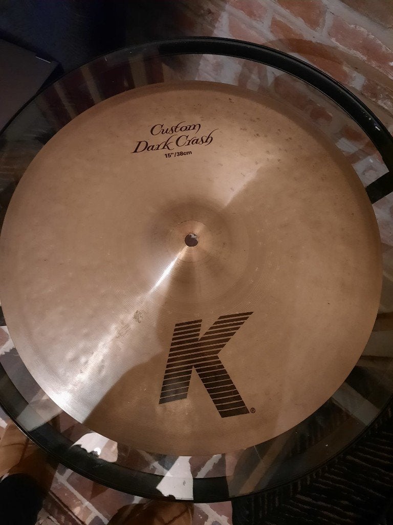 cymbaal   Zildjian K Custom Dark Crash 15", Ophalen, Zo goed als nieuw