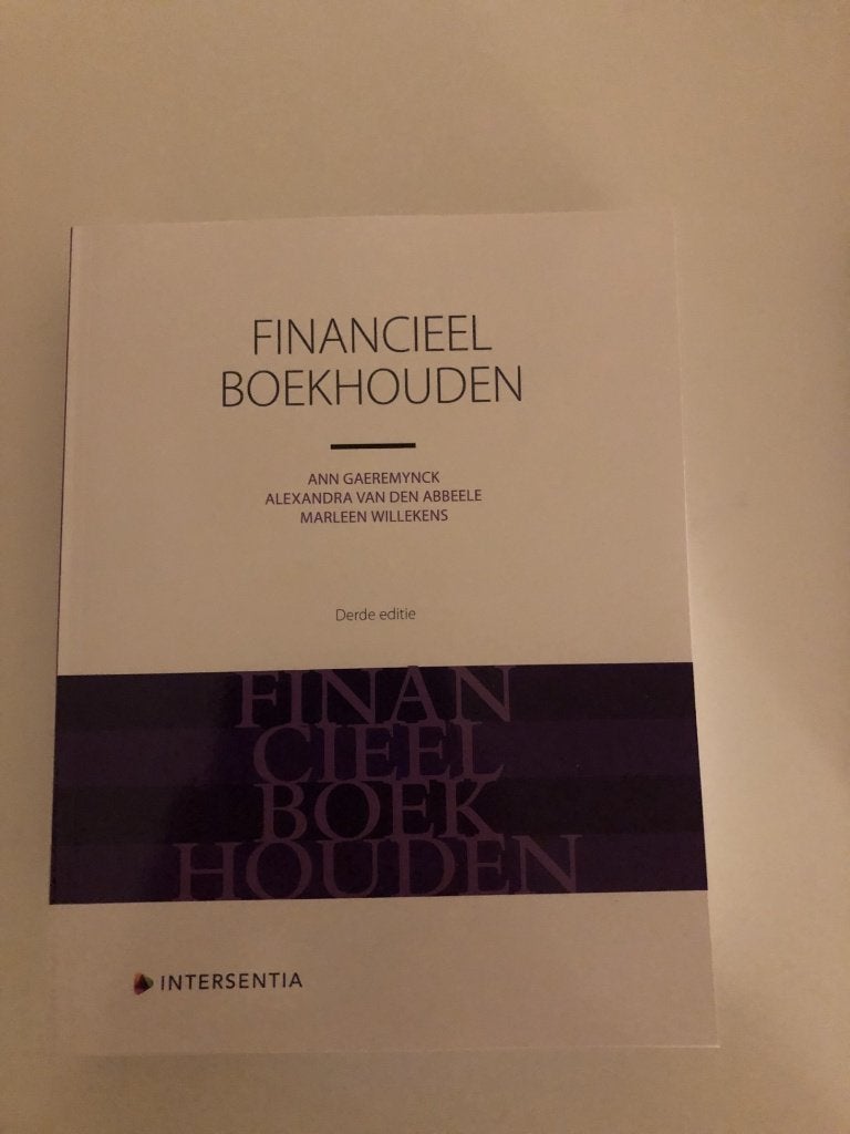 Financieel Boekhouden Derde Editie, Ophalen, Nieuw