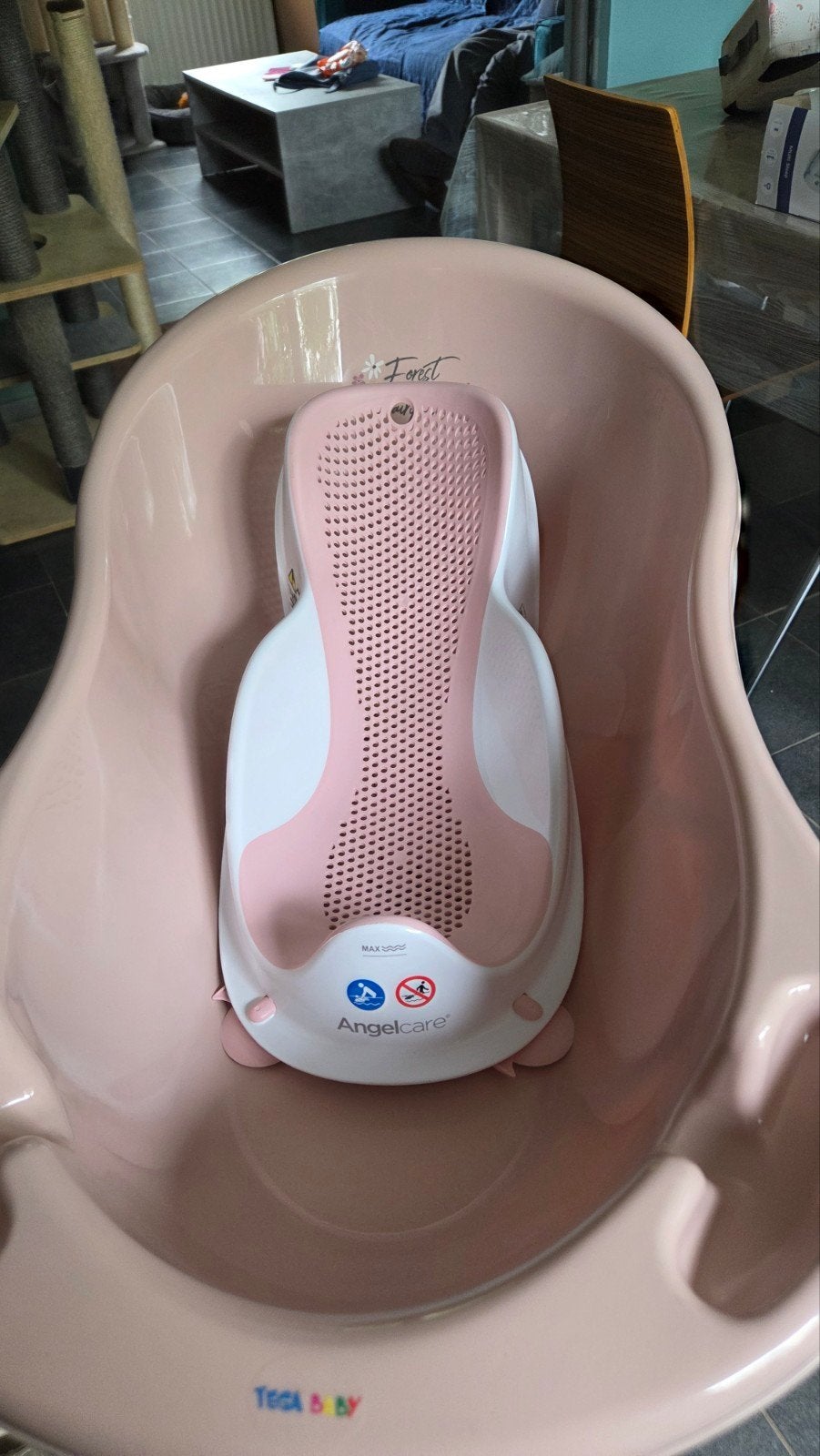 Baignoire sur pieds avec réducteur, Enfants & Bébés, Bains & Soins, Enlèvement, Baignoire