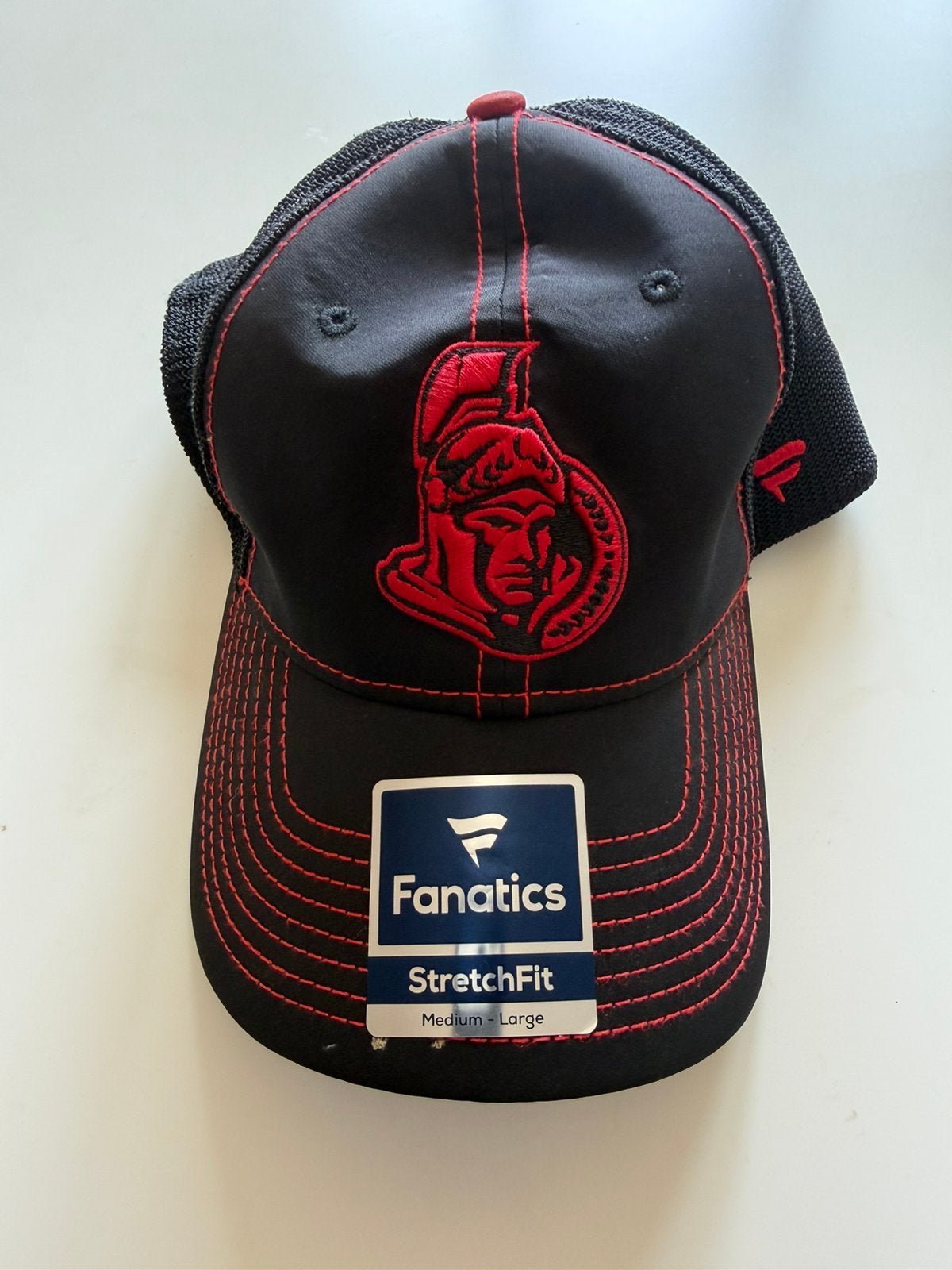 Ottawa Senators NHL Team Logo verstelbare zwarte&rode hoed, Kleding | Heren, Hoeden en Petten, Ophalen, Zo goed als nieuw, Pet