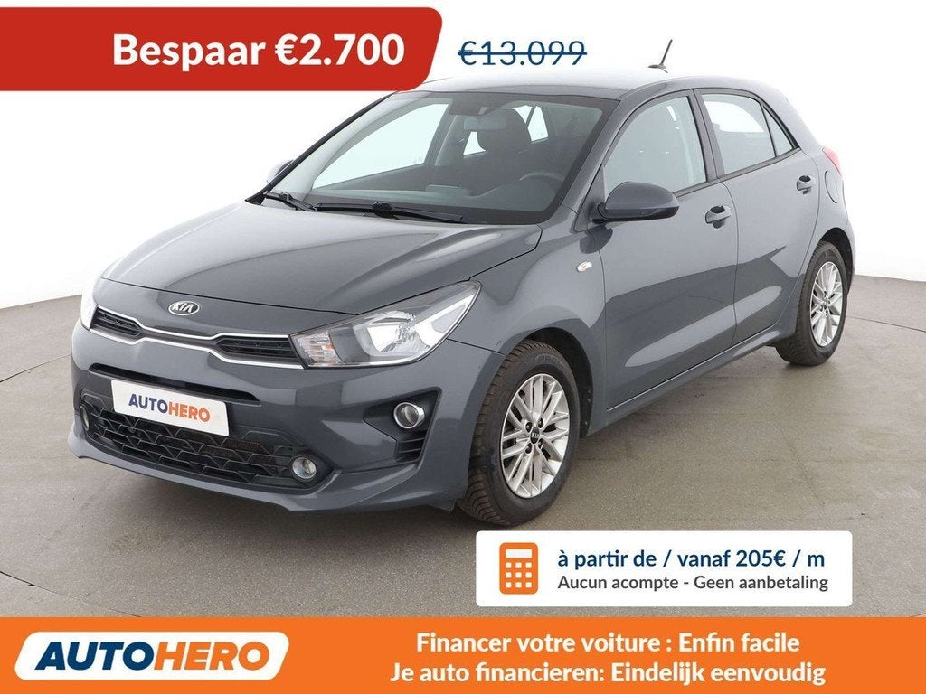 Kia Rio 1.2 Vision (année de construction 2021), 1197 cm³, Argent ou Gris, Euro 6, Boîte manuelle