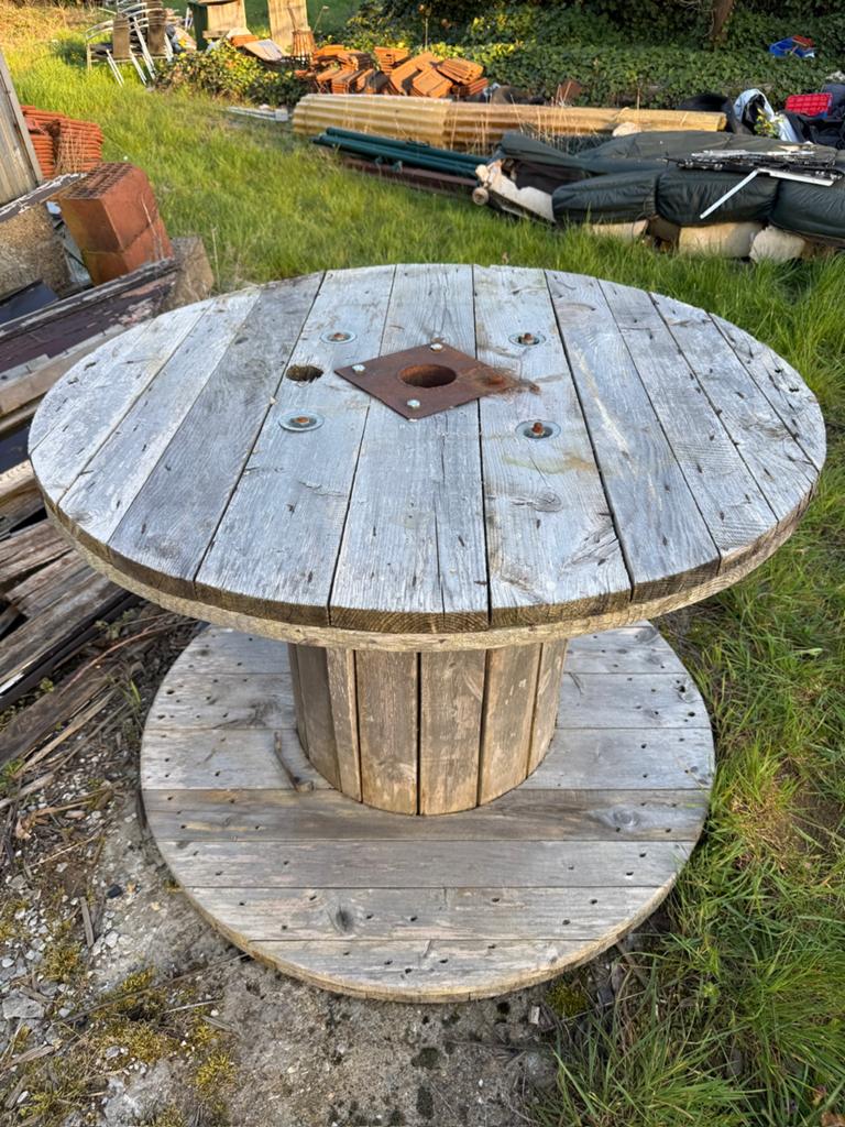 Houten haspel 90cm, Enlèvement, Comme neuf