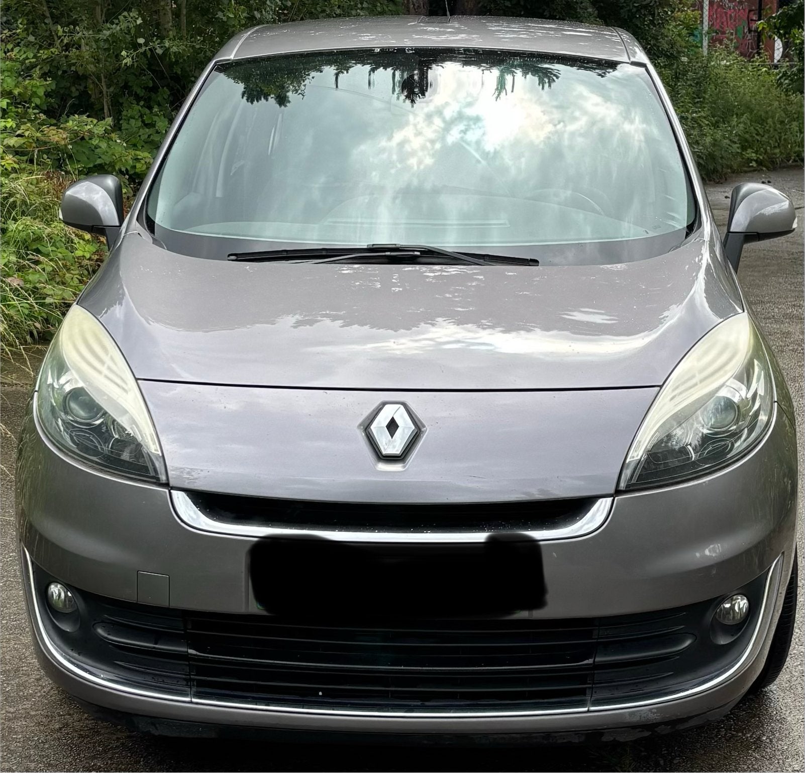 Renault megane scenic - 1.5dci -7 plaatsen, Auto's, Euro 5, Monovolume, Zwart, 7 zetels