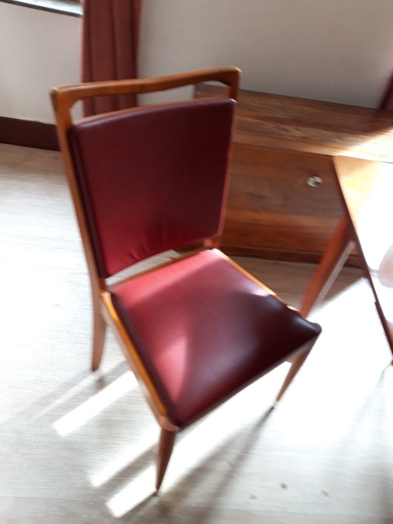 Tafel met 6 stoelen, Ophalen