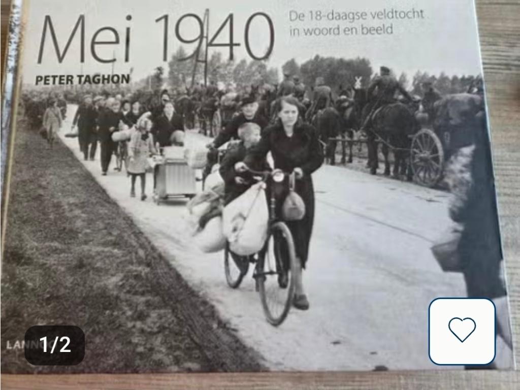 Boek: Mei 1940, de 18 daagse  veldtocht in woord en beeld, Boeken, Tweede Wereldoorlog, Nieuw, Landmacht, Peter Tagnon