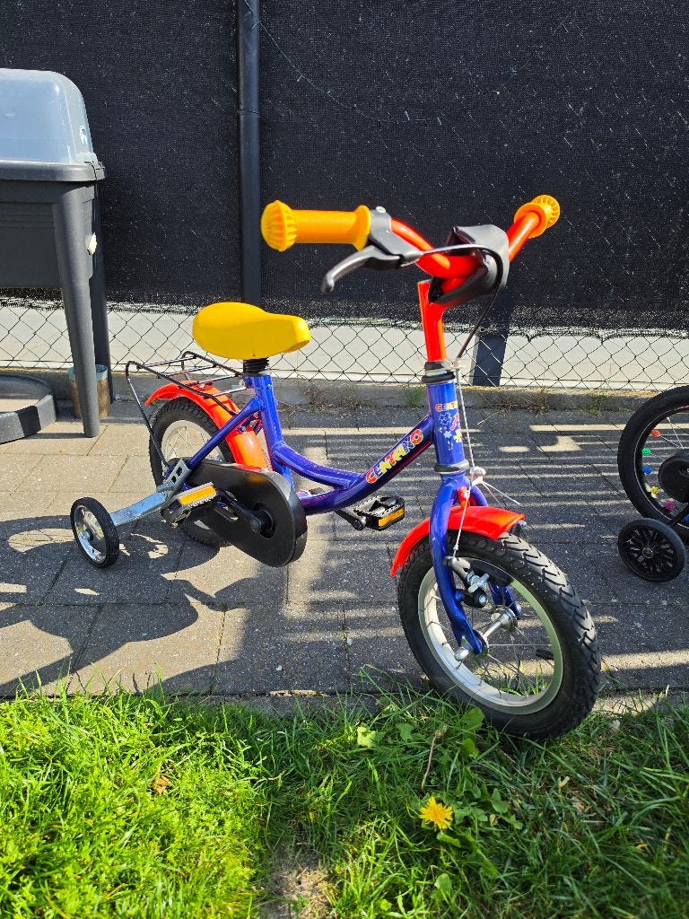 Kinderfietsen 1x12,5 inch. 1x14 inch. 1x16 inch, Ophalen, Zijwieltjes, Velgrem, B,twin