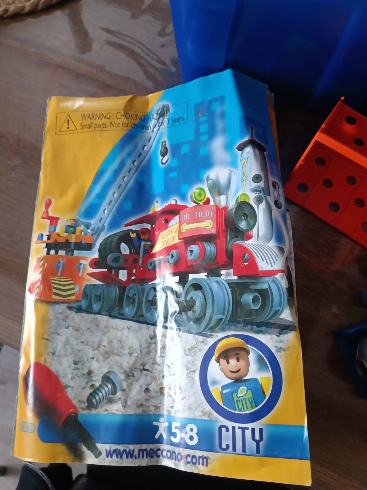 Meccano bouwset - plastiek, Ophalen