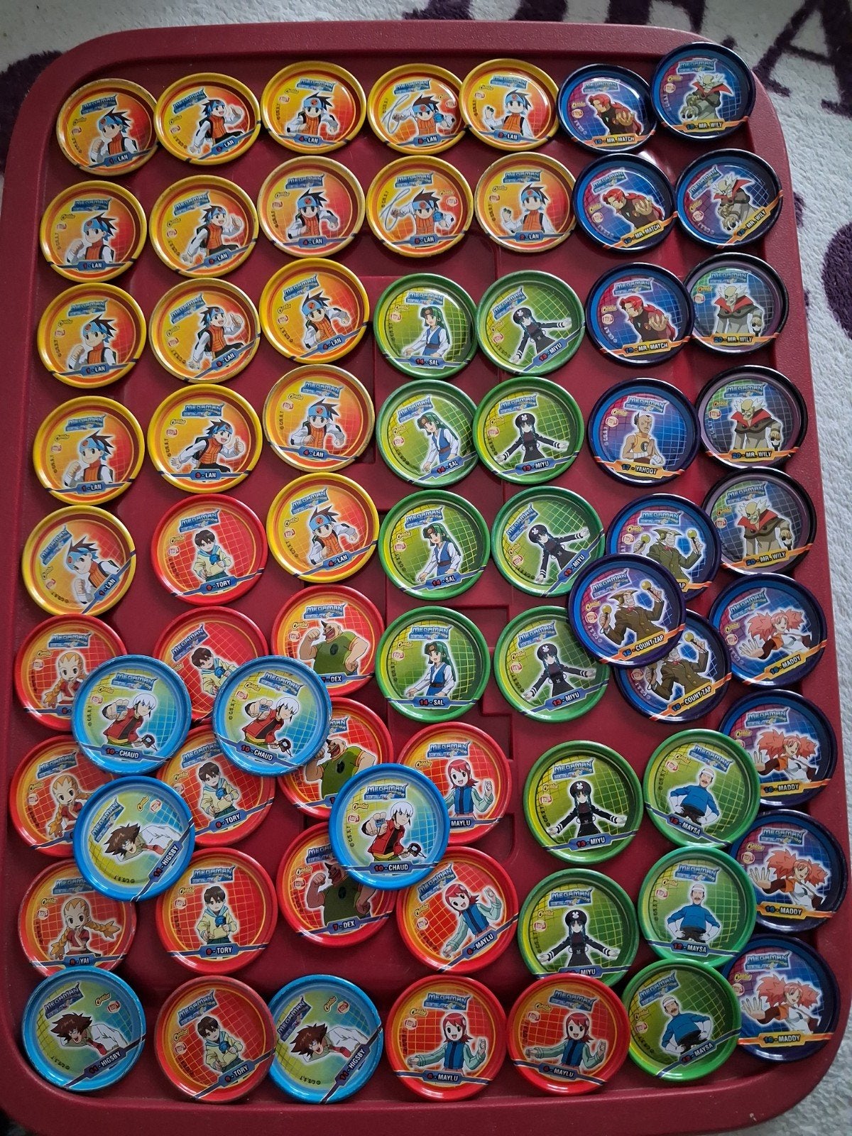 Groot Lot Mega Man metalen flippo's 68stuks., Verzamelen, Flippo's, Ophalen, Mega, Verzameling