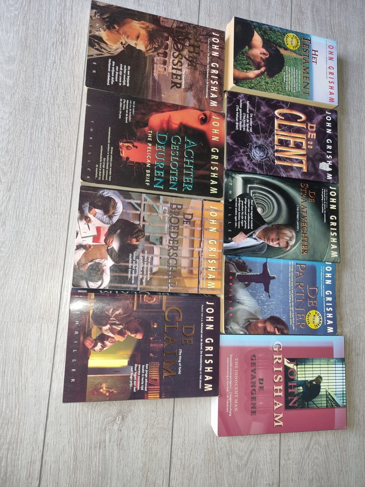 Boeken te koop, Ophalen