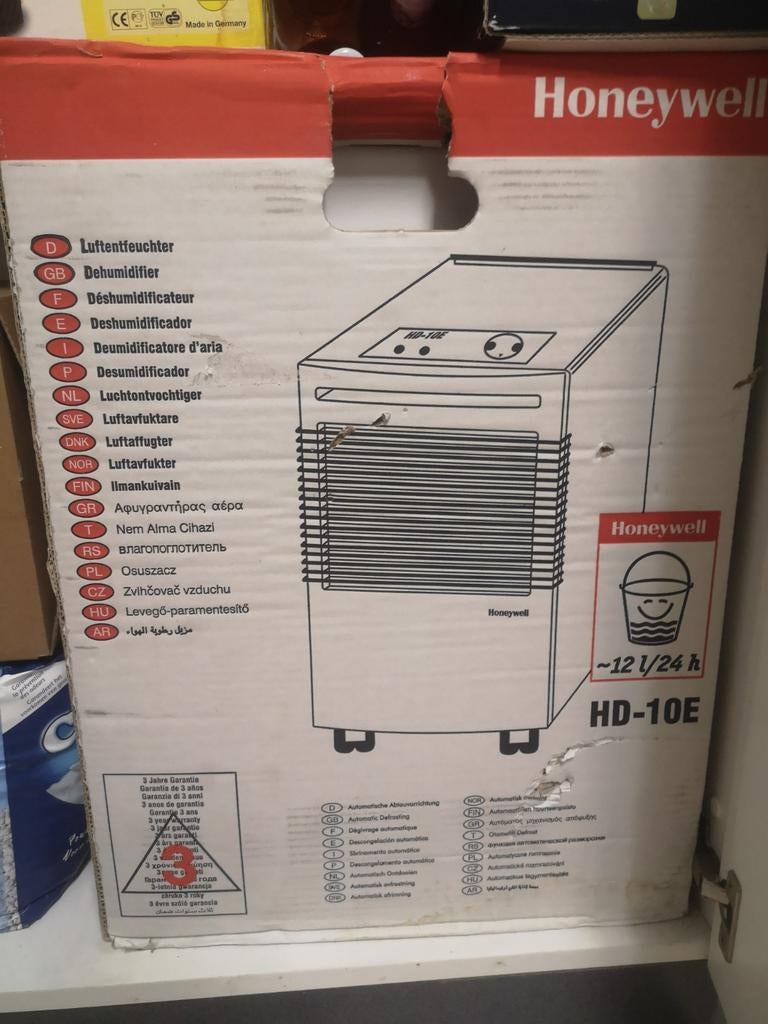 Luchtontvochtiger honeywell, in goede staat., Elektronische apparatuur, Airco's, Ophalen, Koelen en Ontvochtigen, 60 tot 100 m³