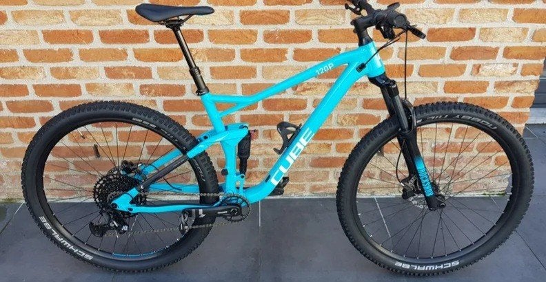 VTT cube Stéréo 120 Pro taille L, Ophalen