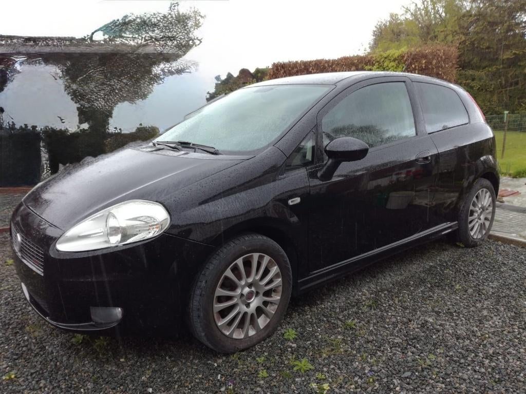 Fiat Punto à vendre, Auto's, Zwart, Zwart, Particulier, Overige carrosserie