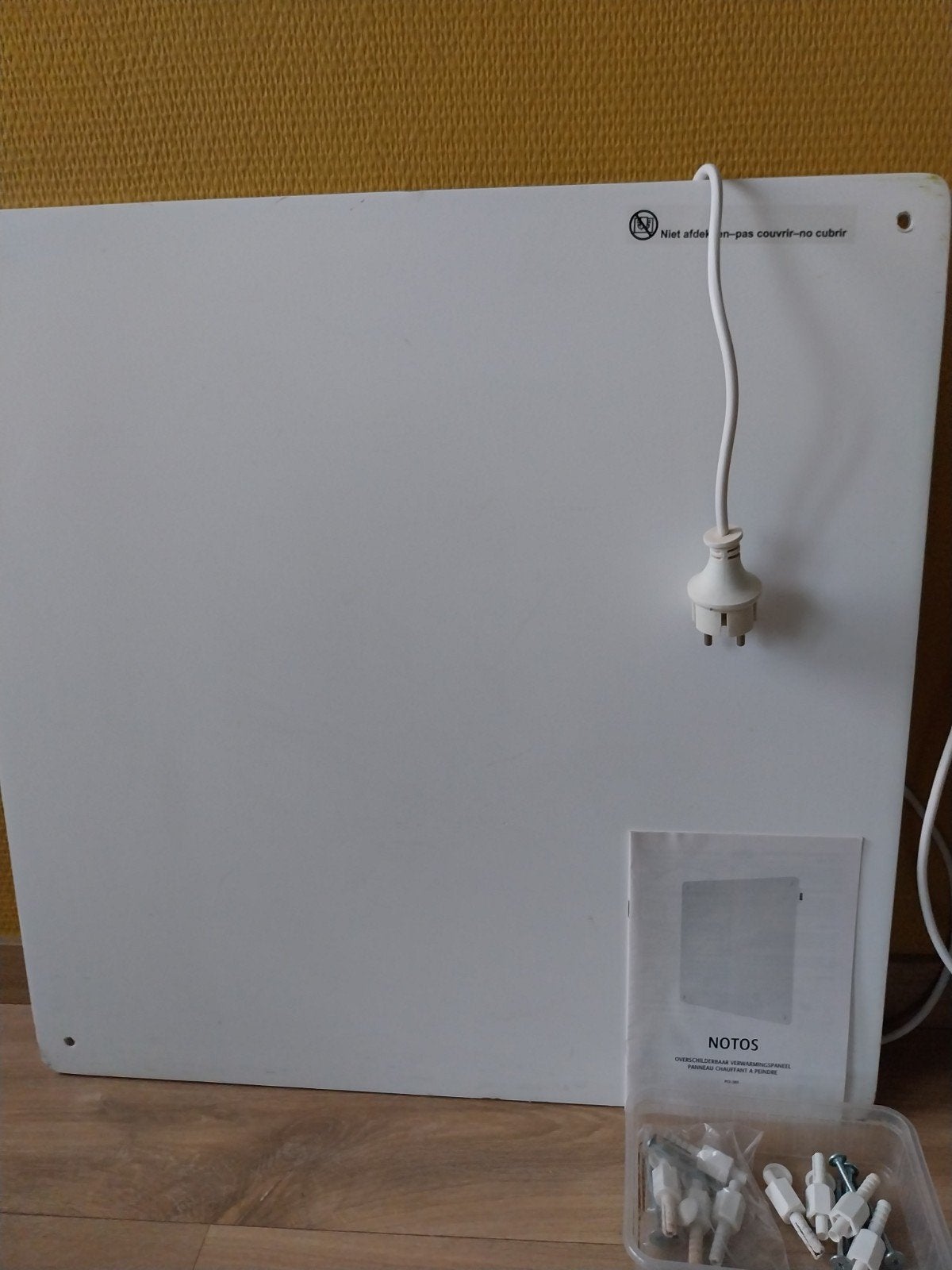 2 warmte-panelen overschilderbaar, Doe-het-zelf en Bouw, Verwarming en Radiatoren, Ophalen