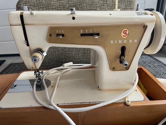 machine à coudre Singer vintage, Hobby & Loisirs créatifs, Enlèvement, Utilisé, Machine à coudre, Singer