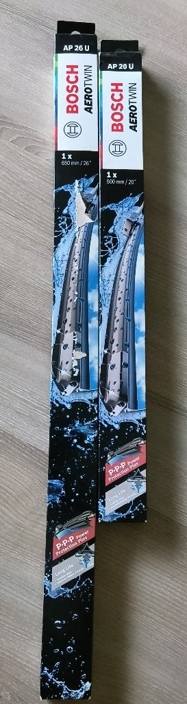 Essuie-glaces Bosch Aerotwin AP20U et AP26U, Enlèvement, Neuf, BMW