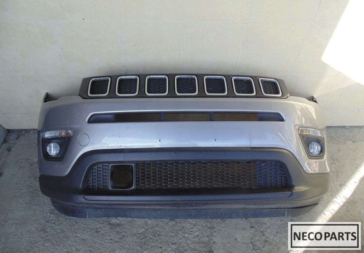 JEEP COMPASS BUMPER VOORBUMPER ORGINEEL OP AANVRAAG, Auto-onderdelen, Jeep, Gebruikt, -, Voor
