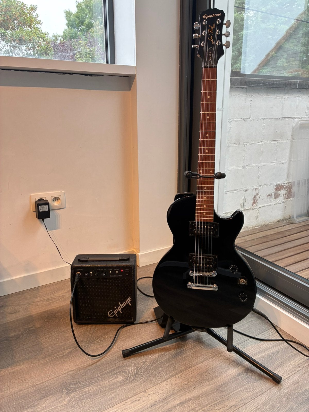Epiphone Les Paul Player Pack, Epiphone, Met versterker, Ophalen of Verzenden, Zo goed als nieuw