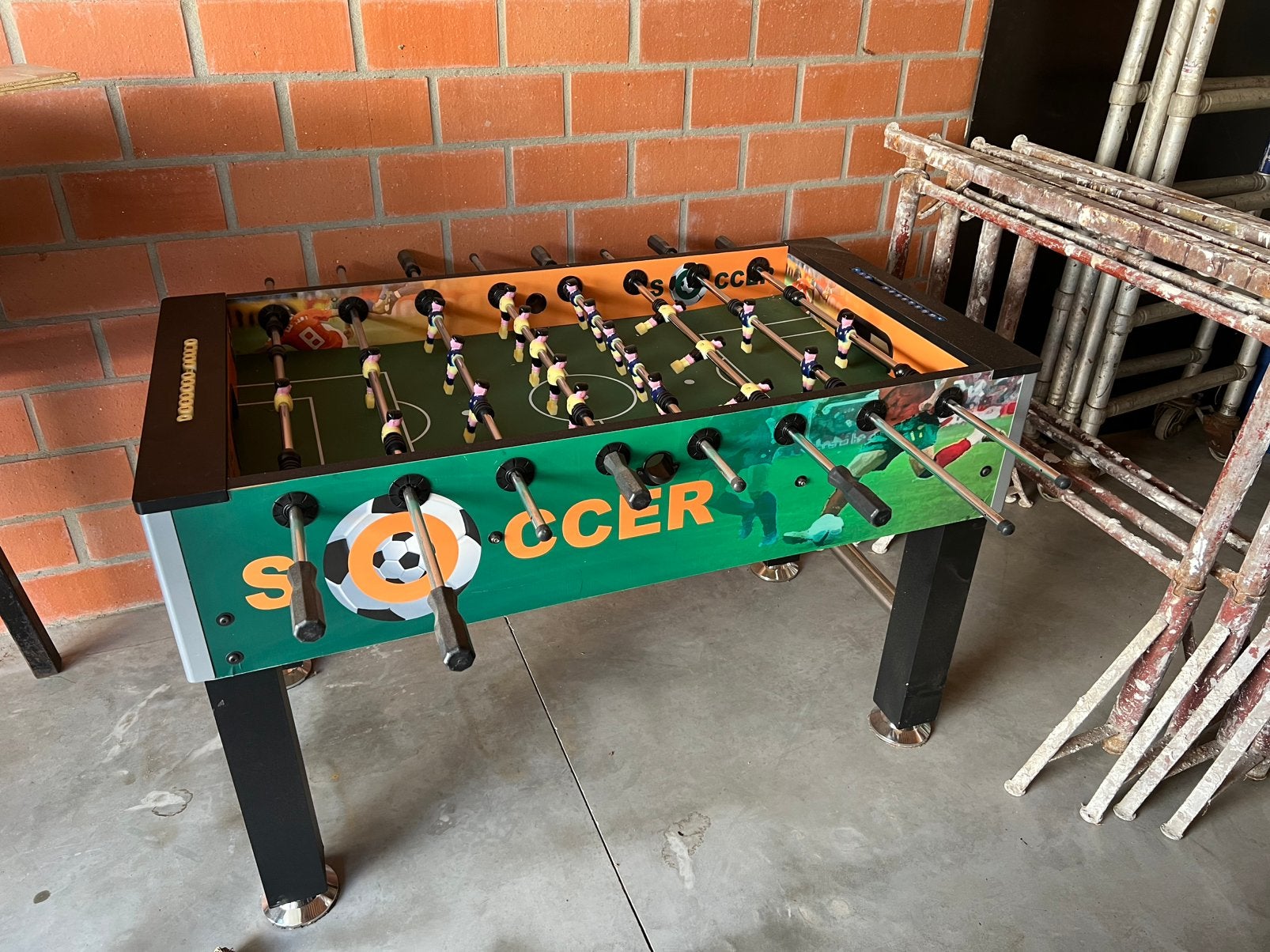 Voetbaltafel / sjotterkas, Ophalen, Zo goed als nieuw
