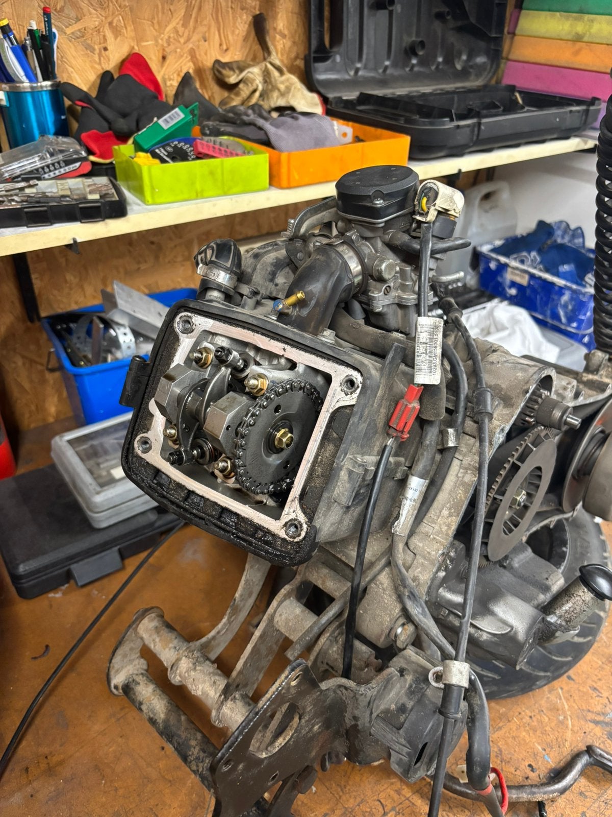 Compleet 4t carburateur piaggio zip blok, Enlèvement, Utilisé