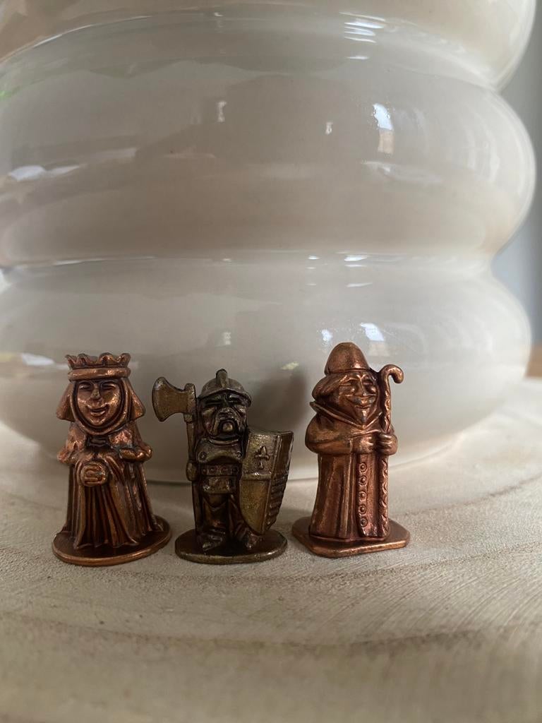 Vintage ferrero kinder ijzeren figuren, Ophalen of Verzenden, Zo goed als nieuw
