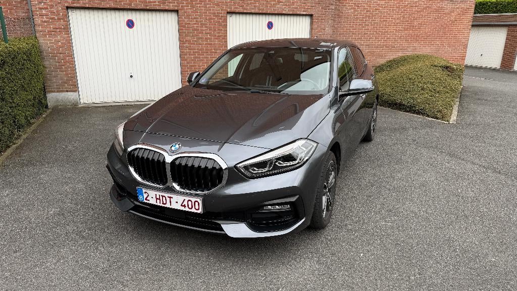 BMW 118 te koop - Bedrijfswagen met btw, Auto's, BMW, 1 Reeks, Euro 6, Leder en Stof, Particulier