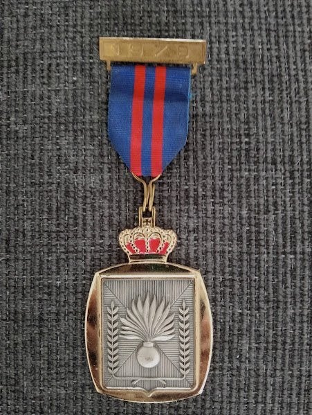 Medaille de marche., Collections, Enlèvement ou Envoi, Gendarmerie, Ruban, Médaille ou Ailes