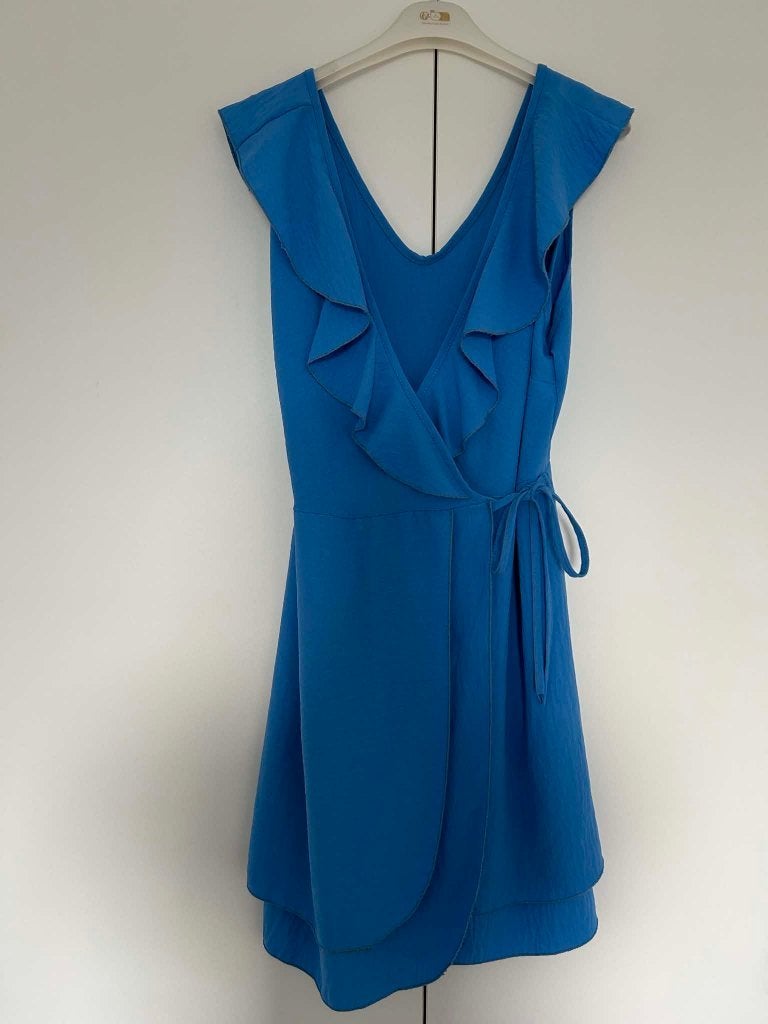 kleedje, Kleding | Dames, Blauw, Ophalen of Verzenden, Zo goed als nieuw, Maat 36 (S)