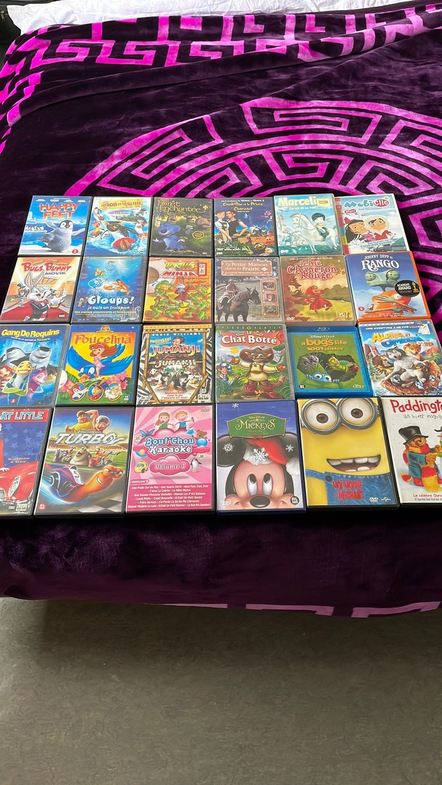 Lot DVD Disney, Enlèvement, Comme neuf