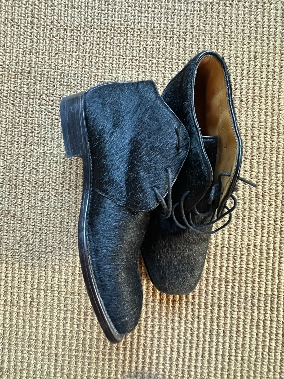 Pony haren leren schoenen maat 41, Ophalen of Verzenden, Zo goed als nieuw