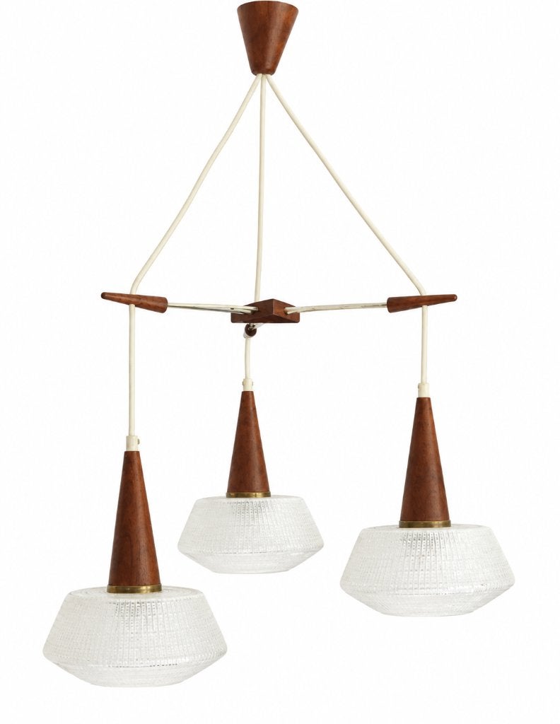 Vintage retro sixties lamp - Hanglamp Deeense stijl, Antiek en Kunst, Ophalen