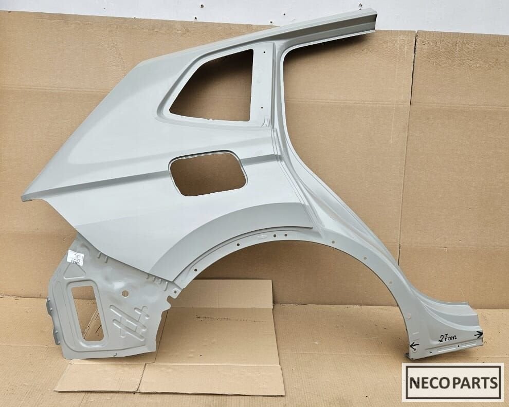 VW TIGUAN ALLSPACE 5N SCHERM ACHTERSCHERM SNIJDEEL ORIGINEEL, Auto-onderdelen, Gebruikt, Volkswagen, -, Ophalen of Verzenden