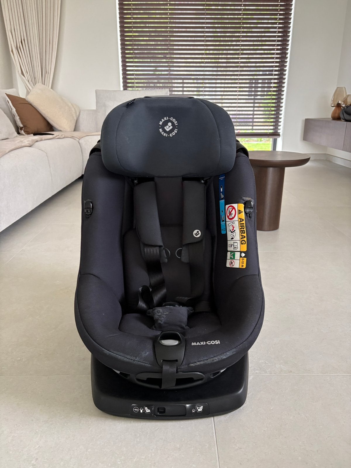 Maxi-Cosi AxissFix i-size 360* draaibaar, Kinderen en Baby's, Autostoeltjes, Ophalen, Verstelbare rugleuning, Gebruikt, Isofix