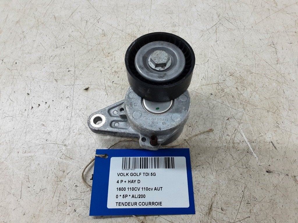 GALET TENDEUR DE COURROIE Golf VII (AUA) (04L903315AG), Volkswagen, Volkswagen AG, Utilisé, Kundenbetreuung@volkswagen.de
