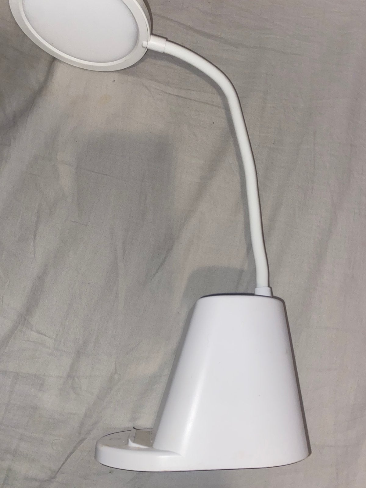 Lampe avec chargeur à induction doit aprtir avans mardi, Autres culots, Matériau naturel, Blanc, Comme neuf