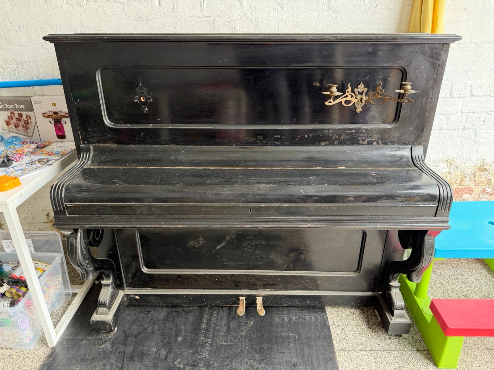 Piano C. mahillon, Muziek en Instrumenten, Ophalen, Zo goed als nieuw, Piano