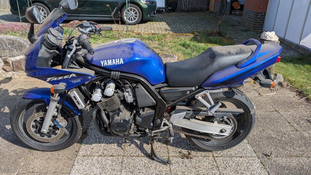 Yamaha Fzs600 2002 - opmaak of stukken, Motoren, 4 cilinders, Meer dan 35 kW, 600 cc, Motorrijbewijs A