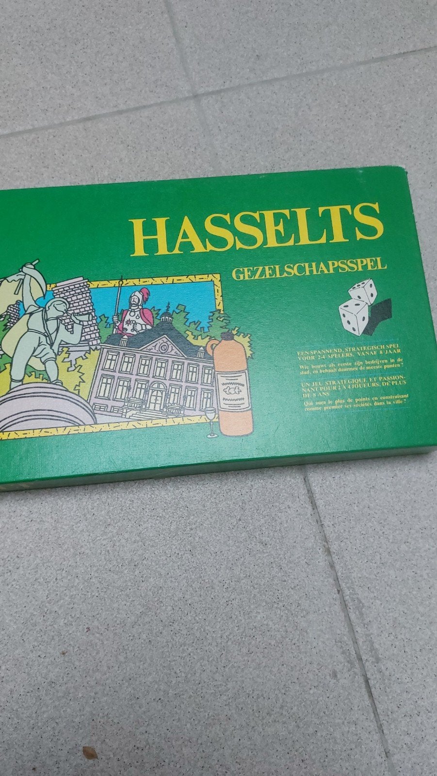 gezelschapsspel Hasselt, Ophalen