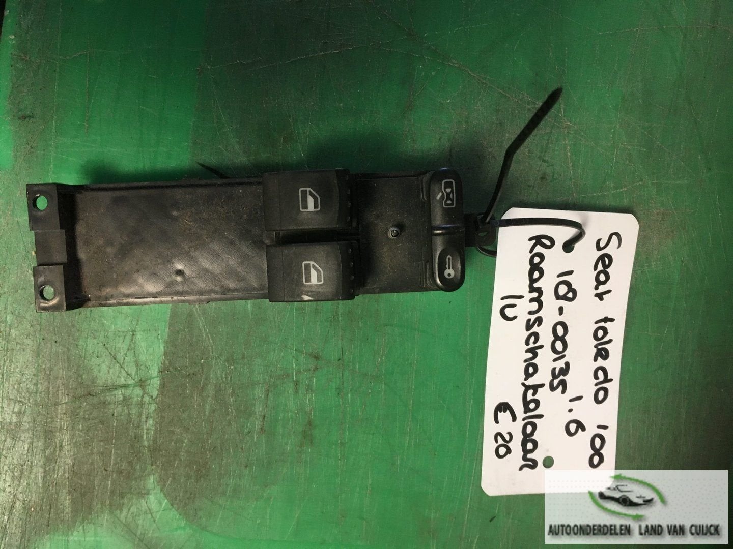 Seat Toledo 2000 raamschakelaar linksvoor, Gebruikt, -, -, Ophalen of Verzenden