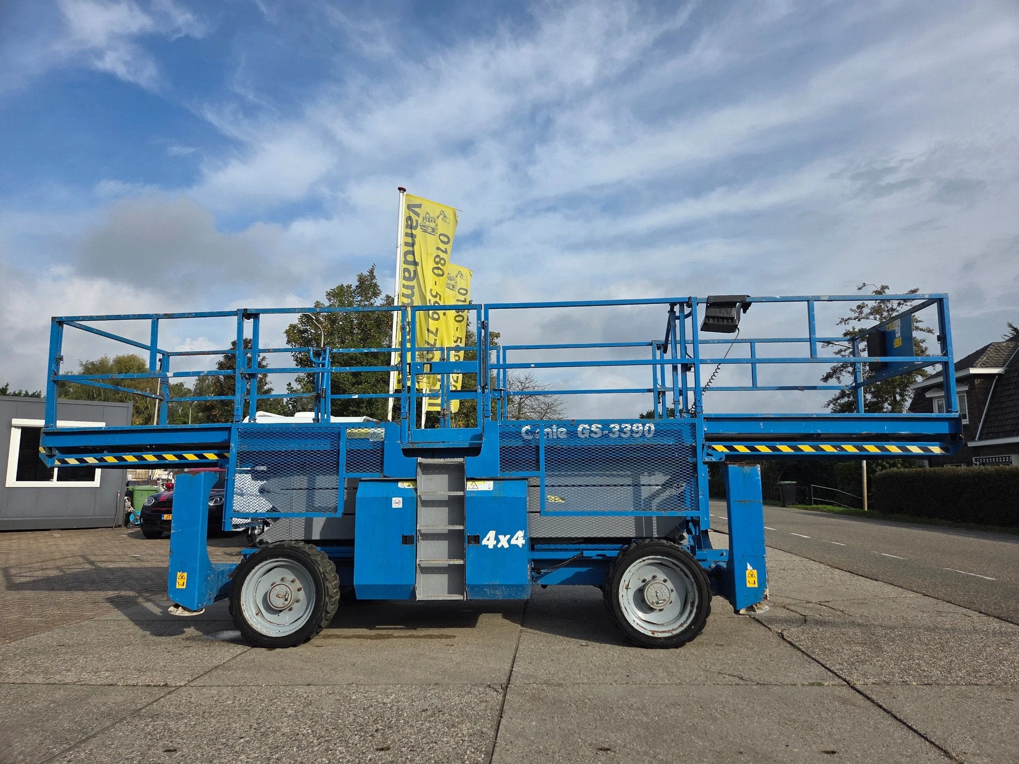 Genie GS-3390 4X4 werkhoogte 12.06m. diesel (bj 2014)